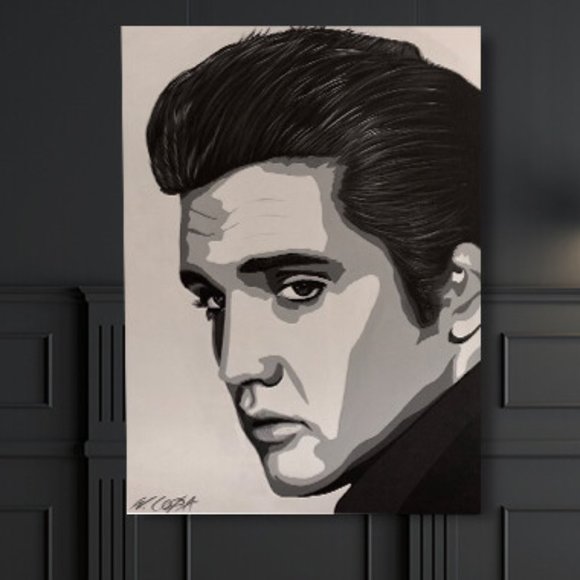 Elvis Presley Painting - Picture 2 of 3